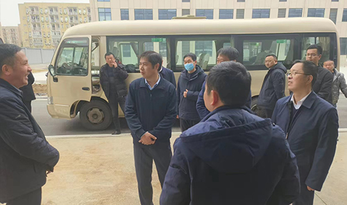 宜秀区区委调研我厂发展并做出重要指示