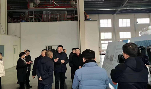 迎江区党政代表调研我厂发展